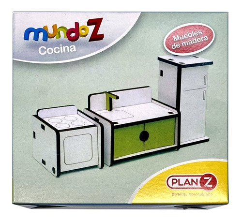 Imagen 7 de 10 de Muebles Casita Muñecas Infantil Cocina Comedor Dormitorio
