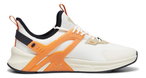 Tenis Puma Pacer + Beige/naranja Hombre B