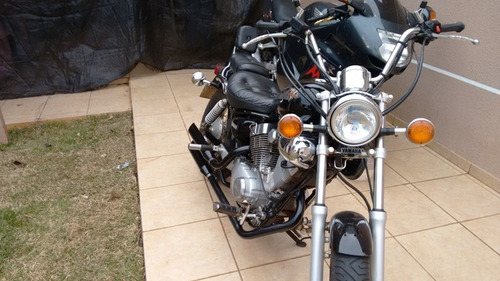 Escapamento Para Virago 250 Dogster Des Racing