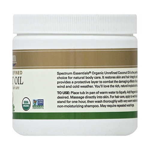 Espectro De Elementos Orgánicos Esenciales Aceite De Coco, S