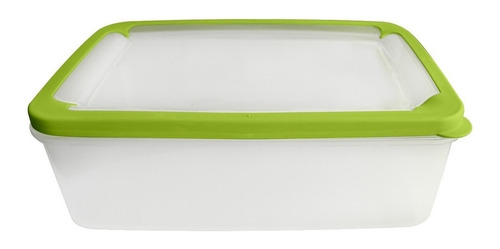 Set De 5 Recipientes Herméticos De 5 Lt Práctico Sellador