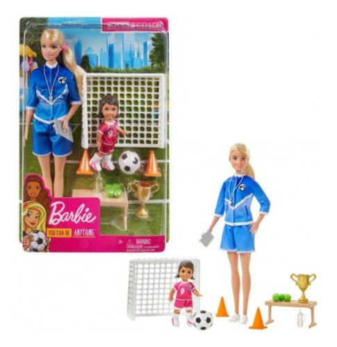 Muñeca Barbie Futbolista 