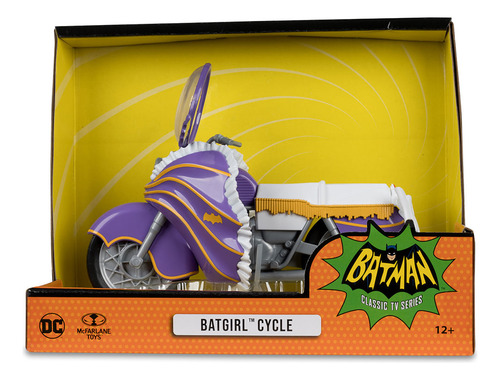 Batgirl Moto Mc Farlane 16cm Batman66 15154 Dc Coleccion