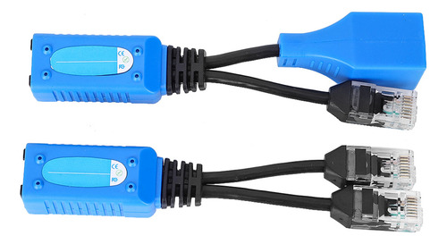 Conectores De Cable Poe, Adaptador Combinador, Divisor Rj45,