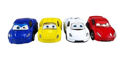 Cars Set De 4 Carritos De Juguete