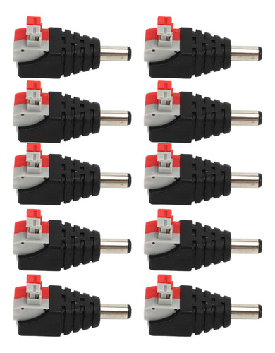 Conector Coaxial Bnc, Cable De Videovigilancia Cctv De 10 Pi