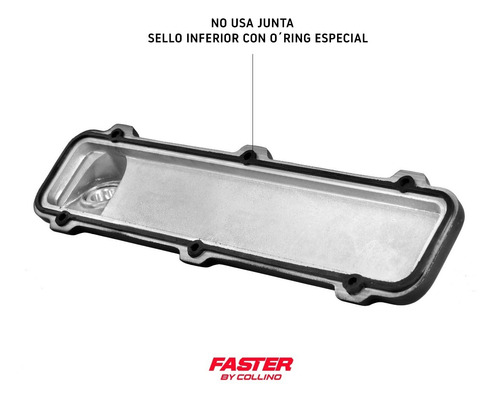 Imagen 4 de 6 de Tapa De Valvulas Fiat 128 147 1 Lisa Faster By Collino Full