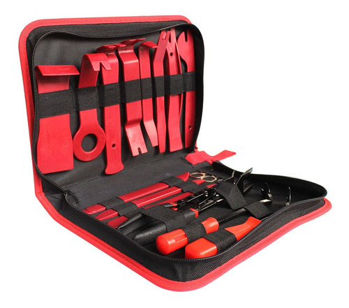 Kit De 19 Herramientas Para Quitar Molduras Y Radio De Coche