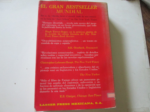 El Juego De Los Zorros, Ladislas Farago (Usado)