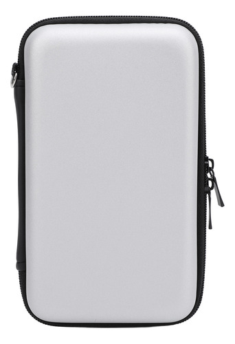 Funda De Viaje Con Consola Plateada Para New 2ds Xl 2ds
