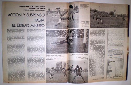 El Grafico N° 2791 Independiente San Lorenzo Temperley 1973
