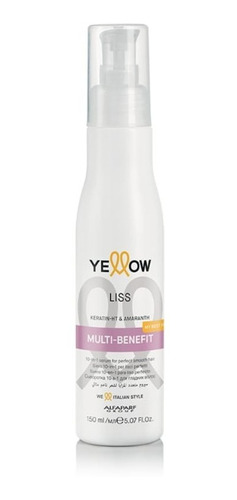 Yellow Liss Serum 125ml By Alfaparf 10 En 1 Liso Perfecto