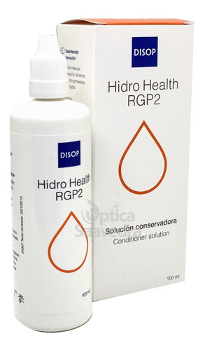 Disop Hidro Health Rgp 2 Conservadora Rigidas Gas Permeable