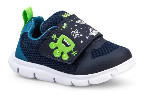 Tênis Infantil Bibi Energy Baby New Masculino Naval -1107082