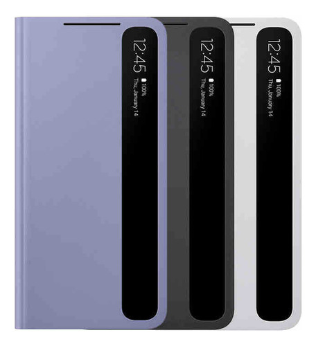 Para Samsung Galaxy S21ultra Smart Clear View Chip Case