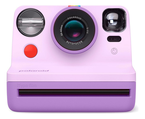Polaroid Now Instant Film Camera 2da Generación (púrpura)
