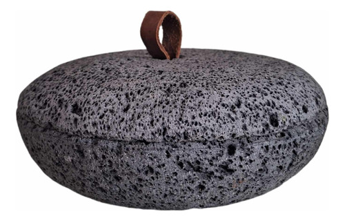 Tortillero De Piedra Volcánica Con Tapa Artesanal