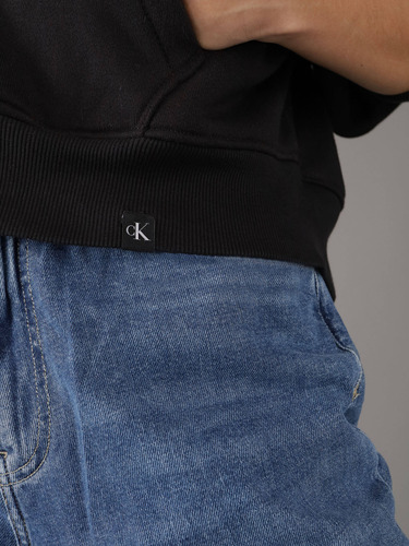 Sudadera Calvin Klein Negra Para Mujer