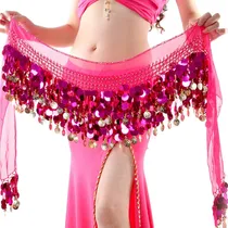Comprar Pañuelo De Cadera Wekioobon Para Mujer, Con Monedas, Color R