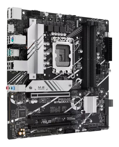 Tarjeta Madre Asus Prime B760m-a D4 1700 4x Ddr4 Usb Matx