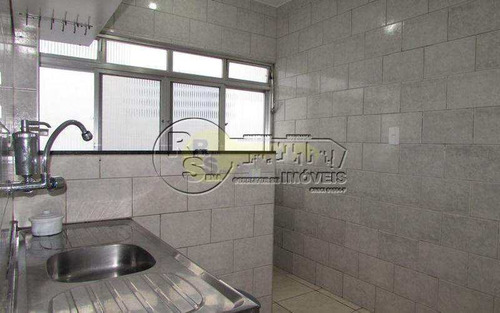 Imagem 10 de 18 de Apartamento Com 1 Dorm, Boqueirão, Praia Grande - R$ 185 Mil, Cod: 2490 - V2490