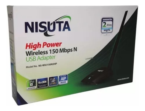 Antena Wifi Usb Nisuta Mucha Señal Hasta 500mts Nisuta