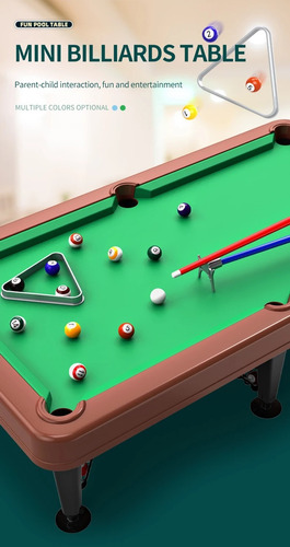 Billiards Juegos De Mesa Pool Juguete Deportivo Fiesta Niños