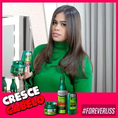 Forever Liss Leave-in Cresce Cabelo 140g Original