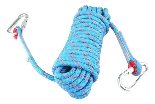10m Cuerda Mosquetones Para Alpinismo Monta¿ismo Escalada R