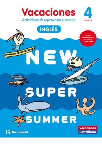 New Super Summer Sb 4 + Audio 4 (libro Original)