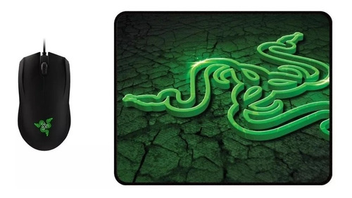 Combo Kit Mouse + Pad Razer Abyssus Goliathus Gamer Juegos