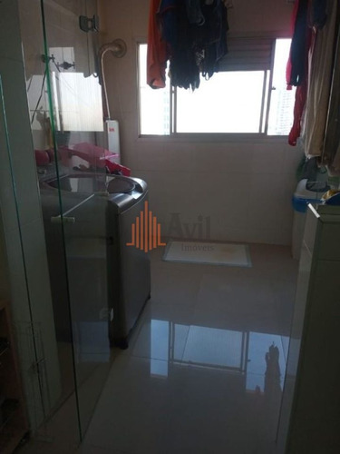 Imagem 8 de 15 de Apartamento Com 4 Dormitórios À Venda, 160 M² Por R$ 900.000,00 - Jardim Anália Franco - São Paulo/s - Av6259