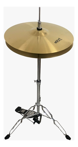 Bateria Mxt Acustica Completa C/ Banco E Pratos Igreja Banda