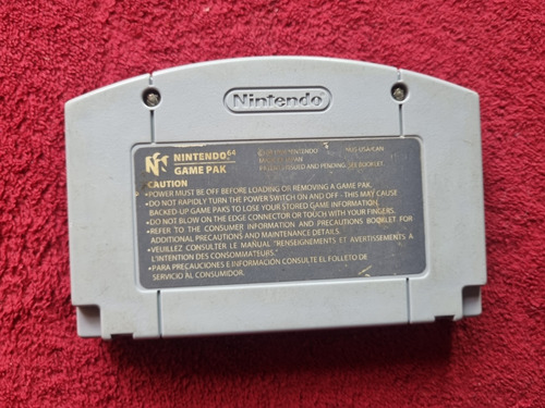 Súper Mario Kart 64 Cartucho Totalmente Original (Usado)