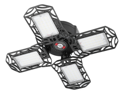 Led Mining, 80 W, 96 Led, Base E27/e26, 4 Hojas, Industrial