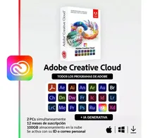 Comprar Adobe Creative Cloud [1 Año] Incluye Cursos Obsequio