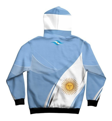 Imagen 2 de 2 de Buzo Hoodie Manuel Belgrano, Pase A La Inmortalidad Mod2