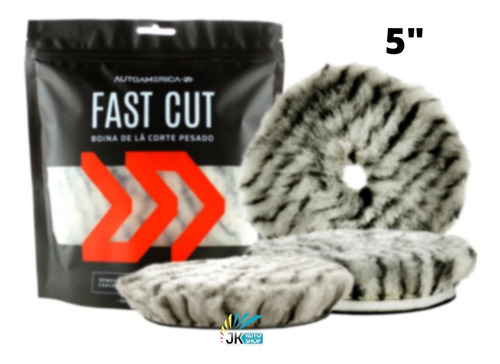 Composto Fast Cut 1kg + Boina De Lã C/inter 5 Politriz Fixa