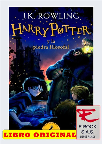 Imagen 1 de 1 de Harry Potter Y La Piedra Filosofal ( Vendemos Solo Nuevos)