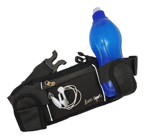 Riñonera Running Ciclismo Porta Celular Botella Neoprene