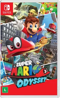 Super Mario Odyssey Nintendo Switch Físico Novo Nacional