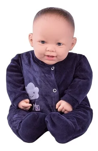 Boneco Bebê Reborn Menino Brink Model - Tem Tem Digital