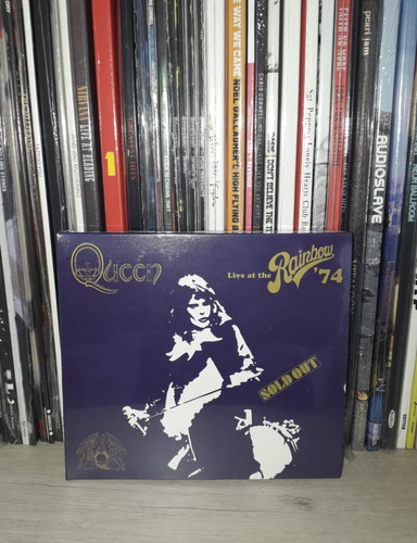 Queen Live At The Rainbow 74 Cd Nuevo Doble