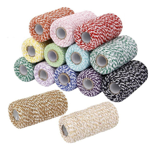 2 Rolos De Papel De Embrulho De Presente Diy De 100 M E 2 Mm