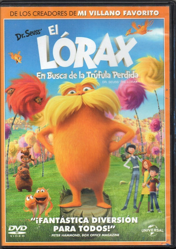 El Lórax - En Busca De La Trúfula Perdida - Universal - Dvd