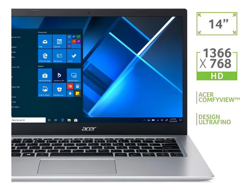 Notebook Acer Aspire5 A514-53-39pv I3 4gb 128ssd 14' Win Pro
