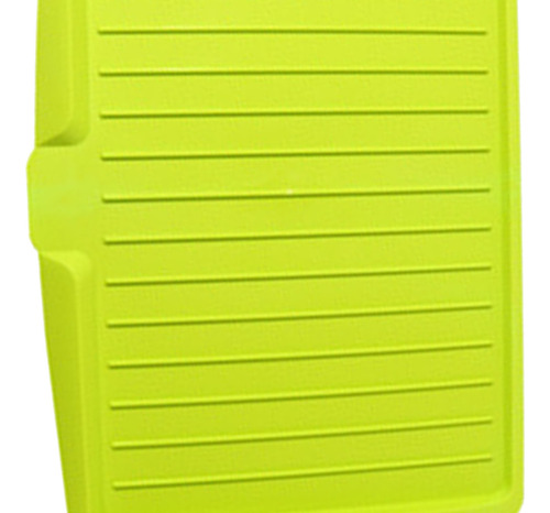 Escurridor De Platos De Plástico Verde Verde Multiusos