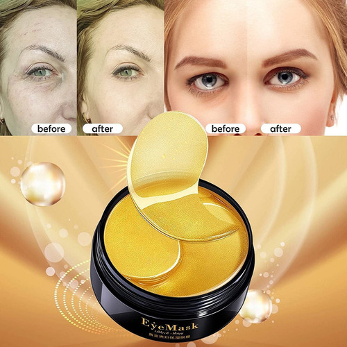 Mascara Para Los Ojos 60 Pcs Parches Ojos, Parches Ojeras