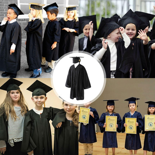 Toga Y Birrete De Graduación De Jardín De Infantes Toga Y Bi