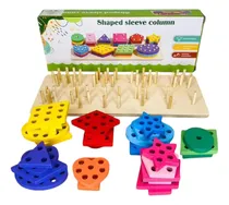 Comprar Encaje De Figuras Geometricas Multicolor Y+papel De Regalo